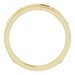 Beaded Edge Accented Comfort-Fit Band
