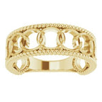 Geometric Rope Ring