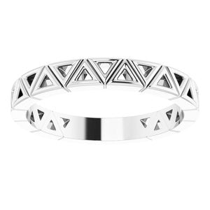 Geometric Stackable Ring