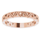 Geometric Stackable Ring