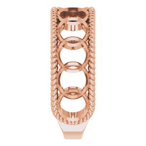 Geometric Rope Ring