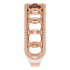Geometric Rope Ring