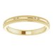 Beaded Edge Accented Comfort-Fit Band