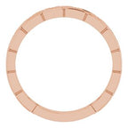 Geometric Stackable Ring