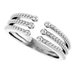 Beaded Negative Space Ring