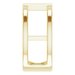 Baguette Negative Space Ring