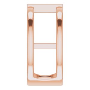 Baguette Negative Space Ring