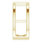 Baguette Negative Space Ring