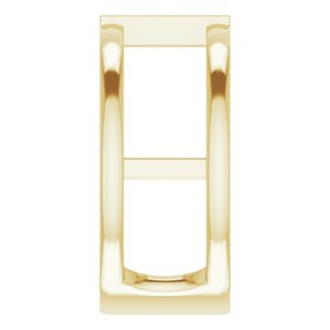 Baguette Negative Space Ring