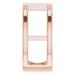 Baguette Negative Space Ring