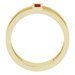 Baguette Negative Space Ring