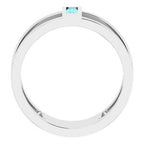Baguette Negative Space Ring