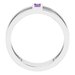 Baguette Negative Space Ring