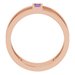 Baguette Negative Space Ring
