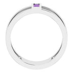 Baguette Negative Space Ring