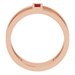Baguette Negative Space Ring