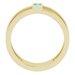 Baguette Negative Space Ring
