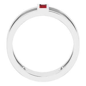 Baguette Negative Space Ring