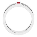 Baguette Negative Space Ring