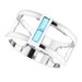 Baguette Negative Space Ring