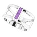 Baguette Negative Space Ring