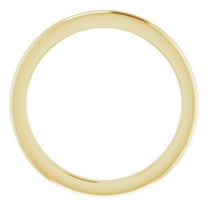 Solitaire Engagement Ring or Band