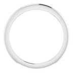 Solitaire Engagement Ring or Band