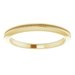 Solitaire Engagement Ring or Band