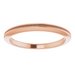 Solitaire Engagement Ring or Band