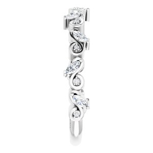 Sculptural Anniversary Band