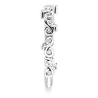 Sculptural Anniversary Band