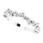 Sculptural Anniversary Band