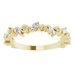 Sculptural Anniversary Band
