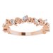 Sculptural Anniversary Band