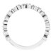 Sculptural Anniversary Band