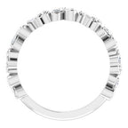 Sculptural Anniversary Band