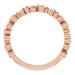 Sculptural Anniversary Band