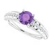 Accented Rope Ring