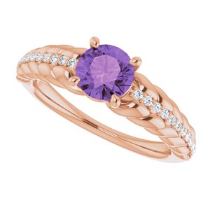Accented Rope Ring