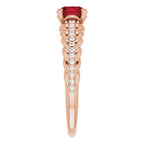 Accented Rope Ring