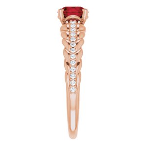 Accented Rope Ring
