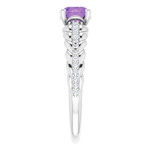 Accented Rope Ring