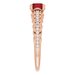 Accented Rope Ring