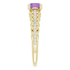Accented Rope Ring