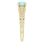 Accented Rope Ring