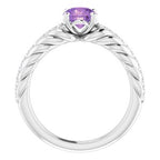 Accented Rope Ring