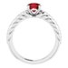 Accented Rope Ring