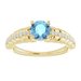 Accented Rope Ring