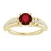 Accented Rope Ring