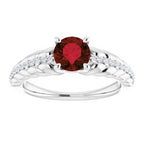 Accented Rope Ring